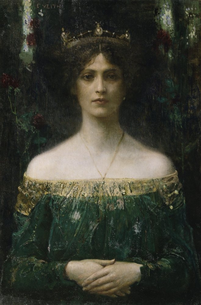 Eduard Veith, Královská dcera, 1902, Belvedere, Wien Eduard Veith, Královská dcera, 1902, Belvedere, Wien