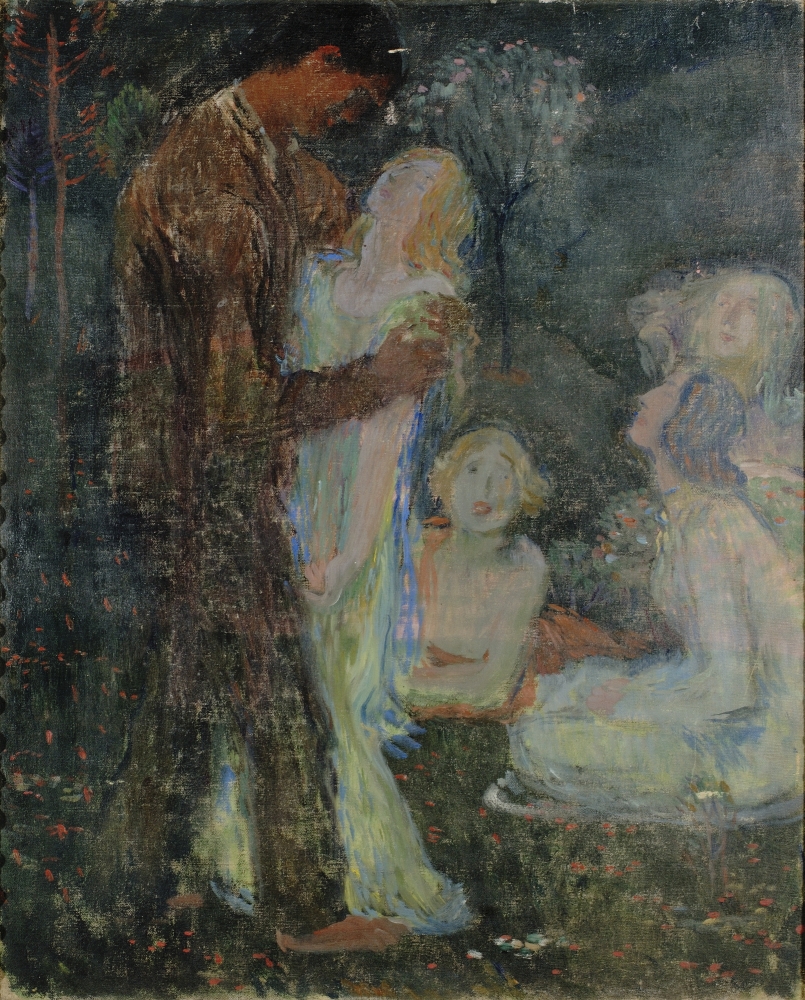 Jan Preisler, Svádění, Pokušení, 1901-1902, ZČG Jan Preisler, Svádění, Pokušení, 1901-1902, ZČG