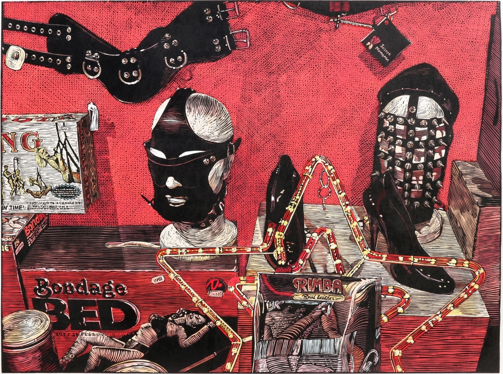 Michal Cihlář, Zátiší s houpačkou, 65,6x87,5cm Michal Cihlář, Zátiší s houpačkou, 65,6x87,5cm