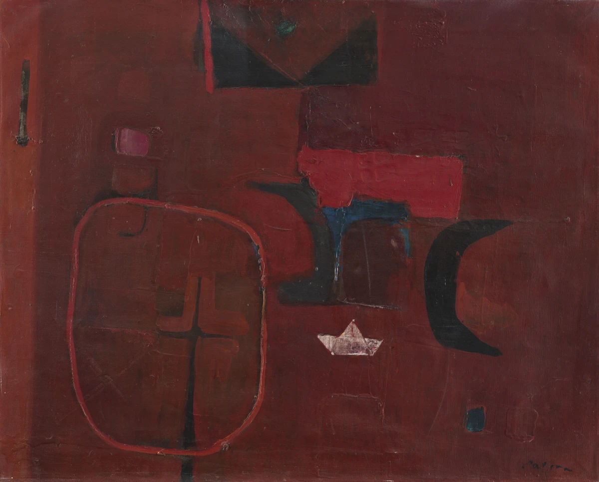 Jiří Patera, Znamení (Obraz VI), 1966, soukromá sbírka Jiří Patera, Znamení (Obraz VI), 1966, soukromá sbírka