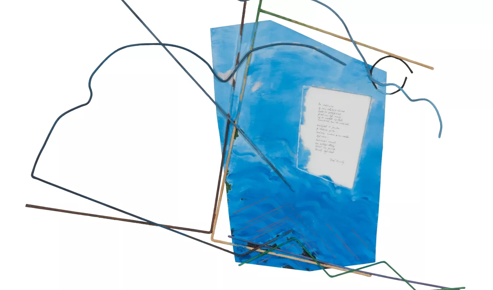 Jiří Kubový, Josef Hrubý, Báseň a krajina (Do světnice), 2014, archiv autora