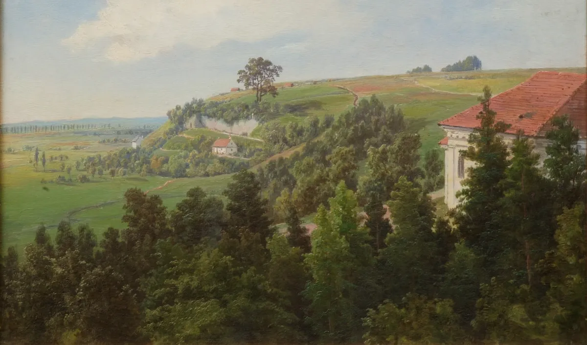 Louisa Kannengiesser-Piepenhagen, Pohled na Lochotín, 60. léta 19. století, ZČG